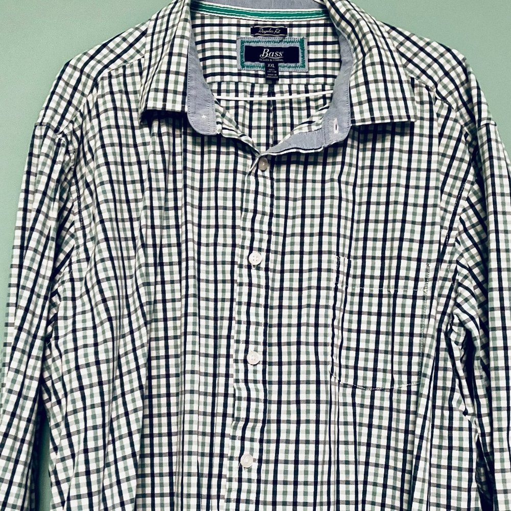 Bass XXL dress/casual button-up shirt